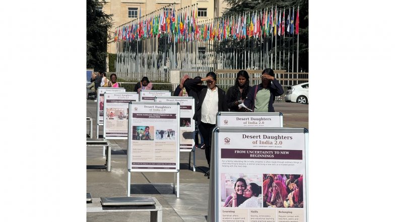 World News | Sambhali Trust Showcases ‘Desert Daughters of India 2.0’ at UN in Geneva