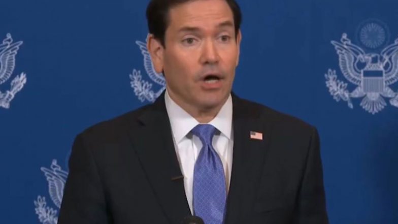World News | Marco Rubio Says International System Failing, Unable to Solve Major Conflicts Worldwide