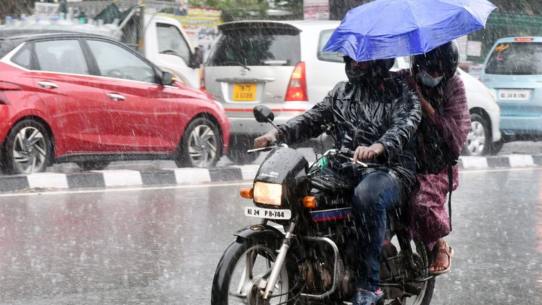 India News | Rains Lash Andhra Pradesh, Triggering Flood Warnings Across Low-lying Areas
