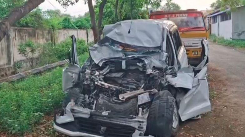 India News | Three Killed, Four Injured in Car-bus Collision on Trichy-Chennai Highway Near Perambalur
