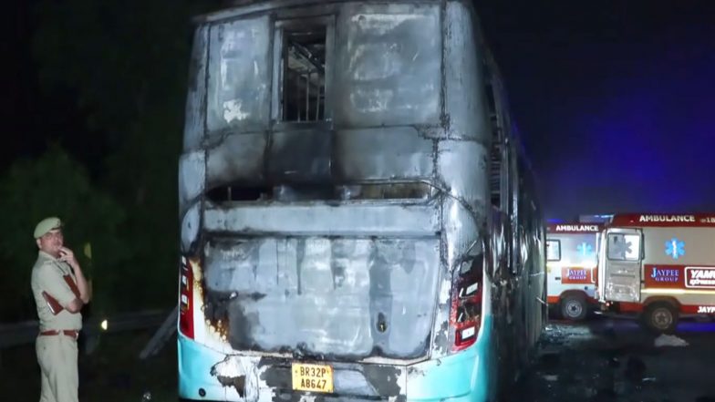 India News | Uttar Pradesh: CM Yogi Announces ₹2 Lakh Aid for Deceased, ₹50,000 for Injured in Greater Noida Bus Accident