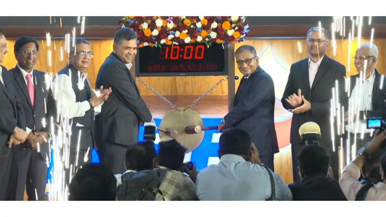 Business News | NSE Lists on BSE at 0.84% Premium; Shares Rise over 5% After Debut