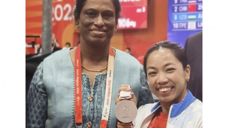 Sports News | IOA President PT Usha Hails Roshibina, Satnam-Salman for Asian Games 2026 Medals