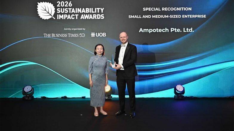 Business News | Ampotech Receives Special Recognition Award at Sustainability Impact Awards 2026 for Advancing AI-Enabled Decarbonisation