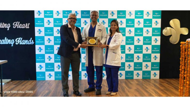 Business News | Neelam Hospital Completes 100+ Surgeries Using Toumai Robotic System in Six Months, Making It a Record