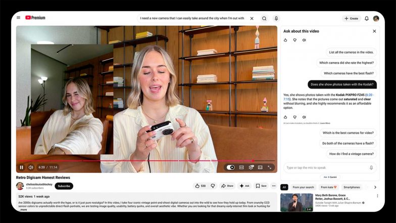 Business News | YouTube Shopping Expands Merchant Ecosystem in India as Creator Payouts Surge over 160%