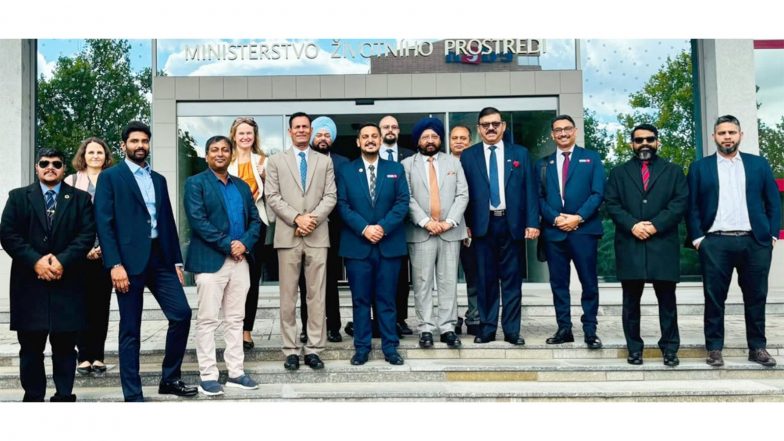 Business News | Pune-based Entrepreneur Sagar Ahiwale Part of India Delegation to the Czech Republic to Study Environmental Technologies