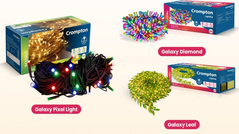 Business News | Crompton Introduces Galaxy Festive Lights Range to Brighten Homes This Festive Season