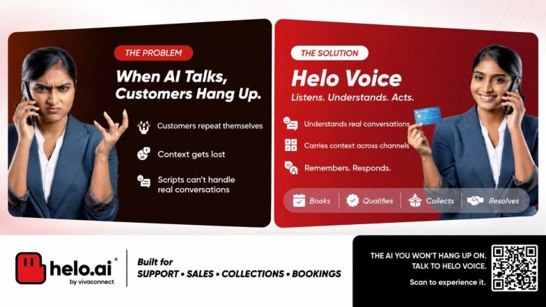 Business News | Helo.ai Launches Helo Voice, an AI Voice Agent Built to Complete Enterprise Customer Workflows