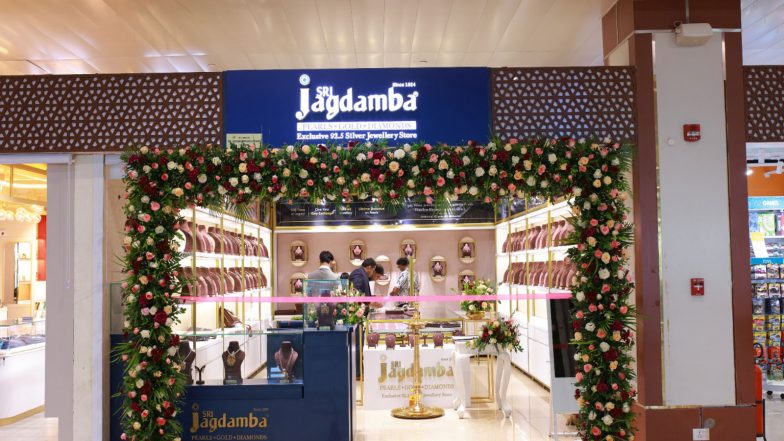 Business News | Sri Jagdamba Pearls Expands South India Presence with New Store at Cochin International Airport