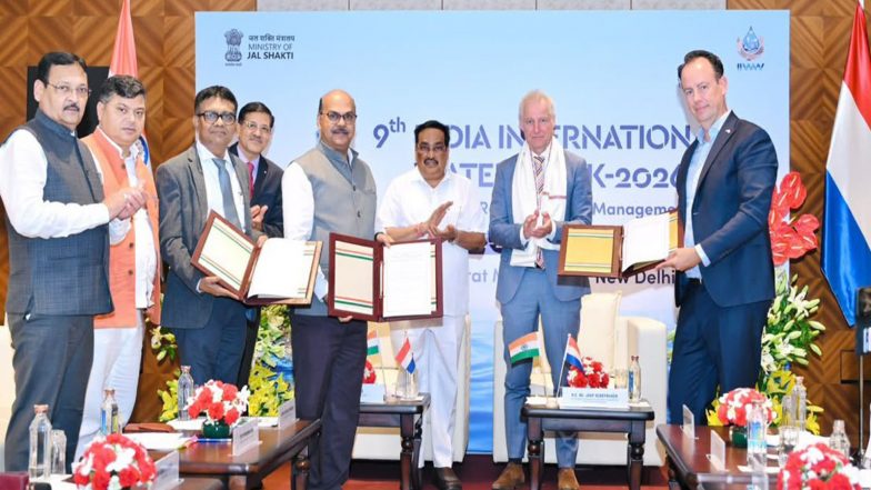 India News | India–Netherlands Strengthen Strategic Water Partnership with 2 MoUs on Kalpasar Project