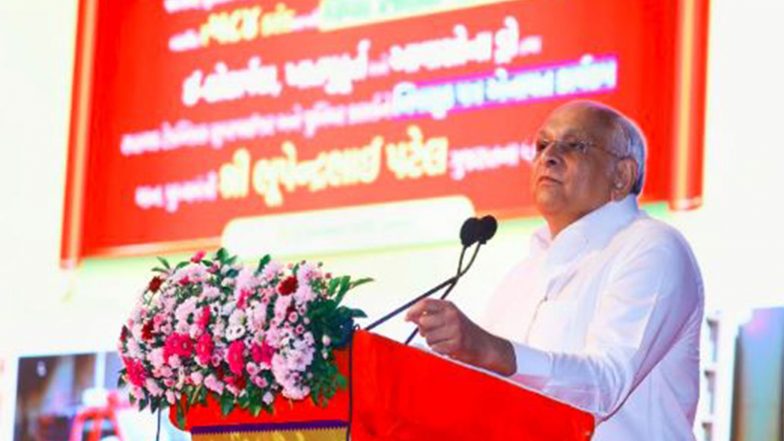 India News | Gujarat CM Bhupendra Patel Inaugurates Various Development Works Worth Rs 584 Crore