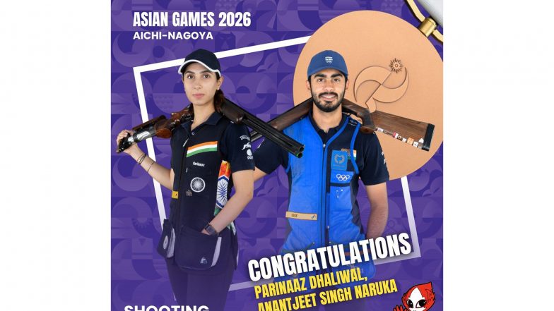 Sports News | President Murmu Congratulates Mixed Relay Team, Seema, Skeet Duo Anantjeet-Parinaaz on Asian Games Medals