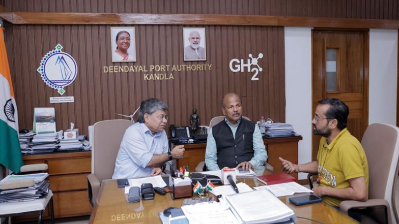 India News | Foundation Stone of 150 TPD E-Methanol Plant to Be Laid on Sept 26 at Deendayal Port Authority, Kandla