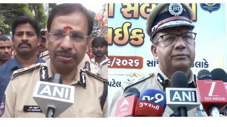 Entertainment News | Ganesha Visarjan: Security Tightens Across Hyderabad, Ahmedabad as Devotees Gather for Immersion Processions