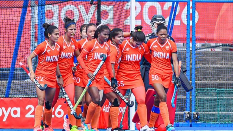 Sports News | Asian Games 2026: India Beat Japan 3-1 to Book Women's Hockey Semifinal Berth