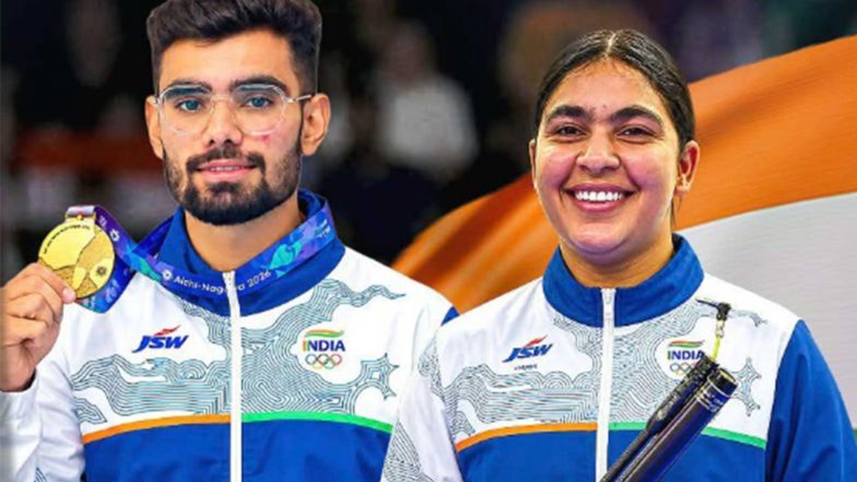 Sports News | Sports Minister Mandaviya, Mallikarjun Kharge Congratulate Indian Shooters on Asian Games Medals