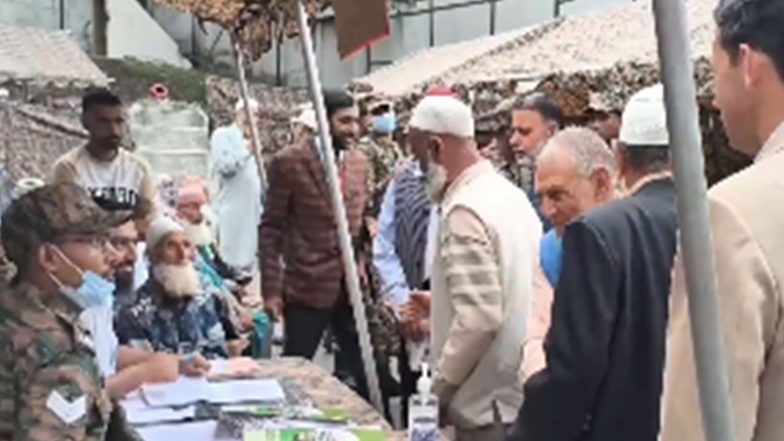 India News | Jammu and Kashmir: Indian Army's 'Operation Drishti' Brings Free Eye Care to Remote Tangdhar