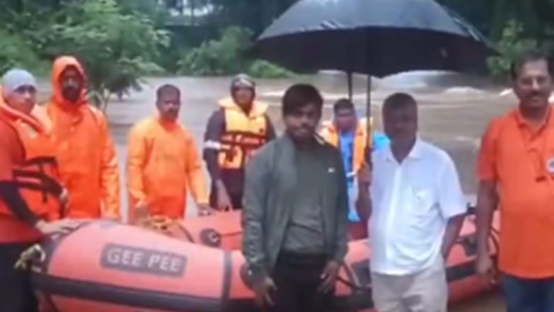 India News | Odisha: Malkangiri ADM Somnath Pradhan Visits Flood-affected Areas Amid Heavy Rainfall