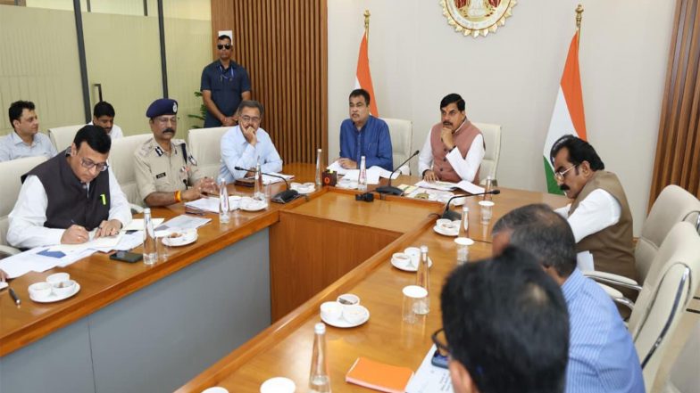 India News | MP: CM Mohan Yadav, Union Minister Nitin Gadkari Review Progress of National Highway Projects in State
