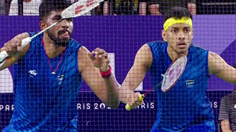 Sports News | Asian Games 2026: Thailand's Sukphun-Pakkapon Stun Defending Champions Satwik-Chirag in R32