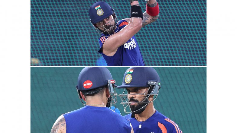 Sports News | Team India Train for 1st West Indies ODI, Ruturaj Talks with Virat During Session