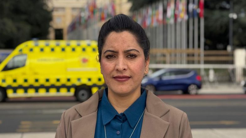 World News | Geneva: Activist Tasleema Akhter Raises Concerns over Situation in PoJK