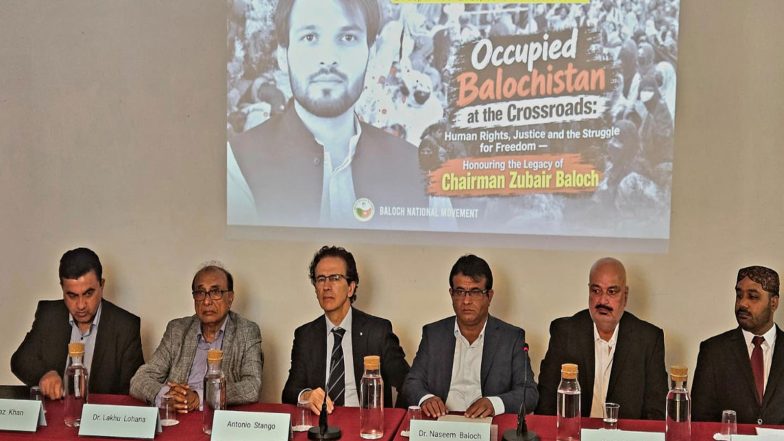 World News | Baloch National Movement Holds Conference at Geneva Press Club, Highlights Human Rights Situation