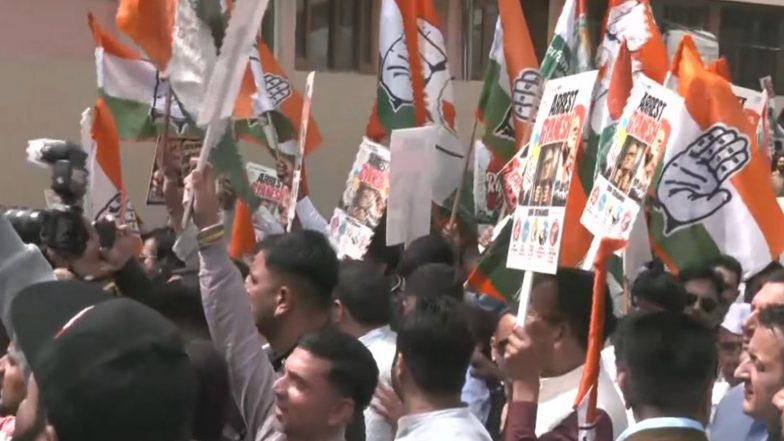 India News | Congress Protests in Shimla, Demands Removal of CEC Gyanesh Kumar; Says Will Take 'Vote Chori' Issue to People 