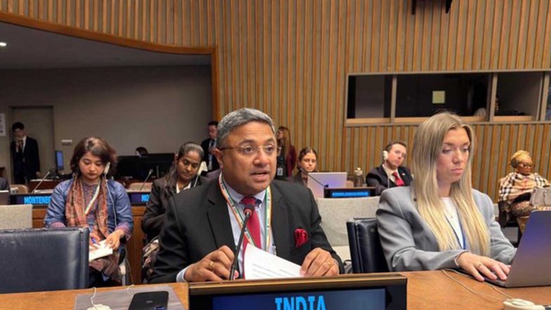 World News | India Bats for Stable Maritime Zones, Continuity of Statehood for Island and Coastal States