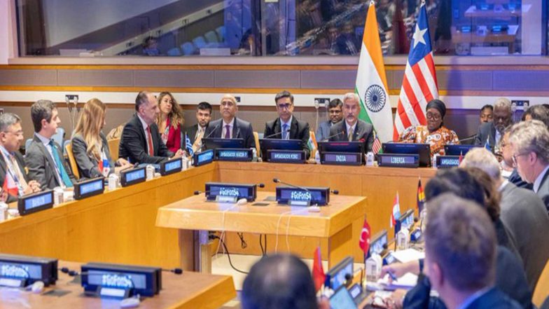 World News | In Face of “unacceptable Attacks” on Shipping, India and Liberia Launch Group to Advocate Maritime Safety