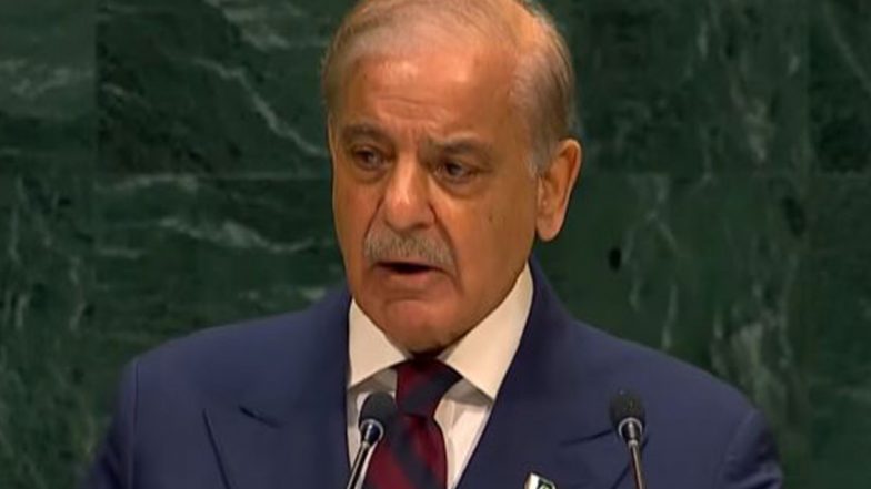 World News | Pakistan PM Shehbaz Sharif Says Kashmir Dispute Requires 'just and Fair Solution