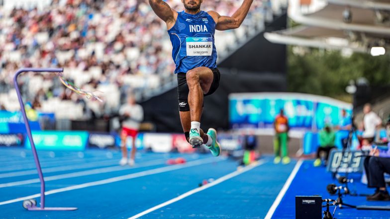 Sports News | Asian Games 2026: Tejaswin Shankar Begins Decathlon Campaign with 10.98s in 100m