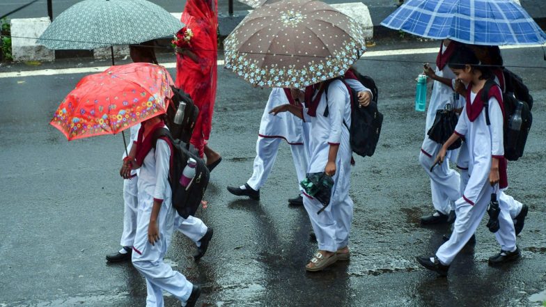 India News | Heavy Rain: Schools Shut Across Parts of Uttar Pradesh