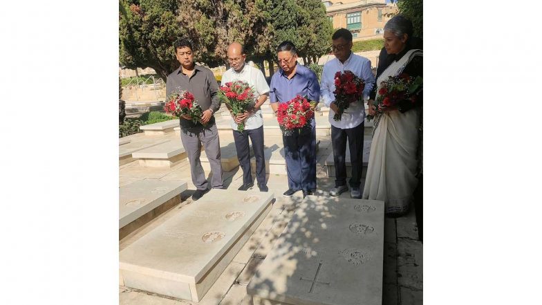 India News | Meghalaya Assembly Delegation Discovers Graves of Three More Garo World War I Labourers in Malta