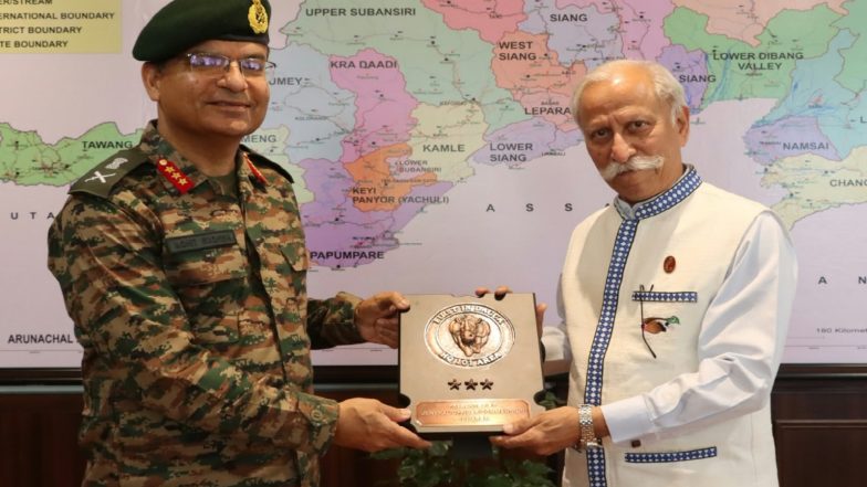 India News | Arunachal Governor, GOC 101 Area Discuss Civil-military Coordination, Humanitarian Assistance and Disaster Relief Preparedness
