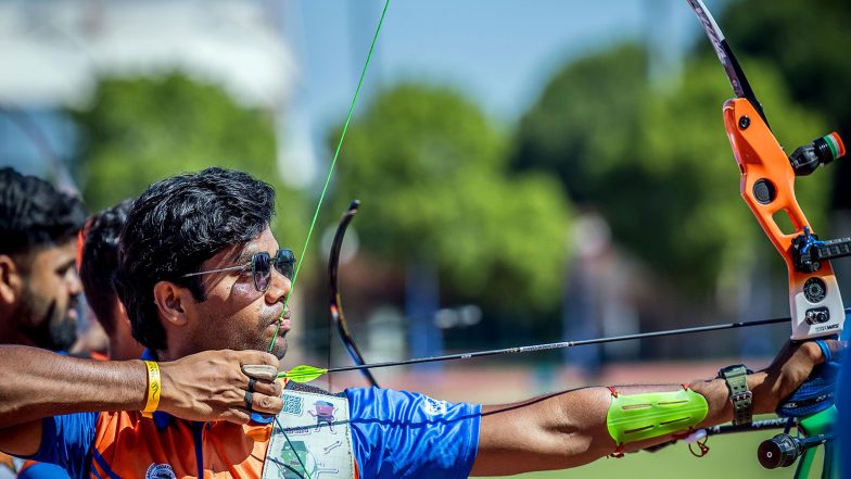 Sports News | Dhiraj Bommadevara Sets Asian, National Records in Recurve Qualification at Asian Games