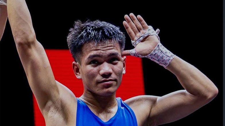 Sports News | Asian Games 2026: Jadumani Singh Exits After Losing to Carlo Paalam in Men's 55kg R16 Bout