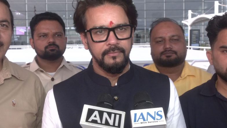 Sports News | “One Gold, Two Silver and Three Bronze”: BJP's Anurag Thakur Hails Medal Winners of Asian Games Day 6