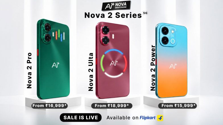 Business News | Ai+ Smartphone Nova 2 Power Sale Now Live on Flipkart