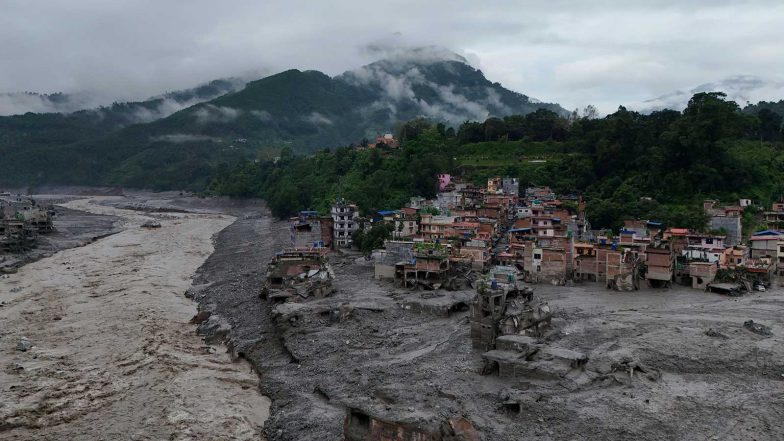 World News | Inks Slowly Start to Fade from Faces on Wall; One Month After Nepal Floods