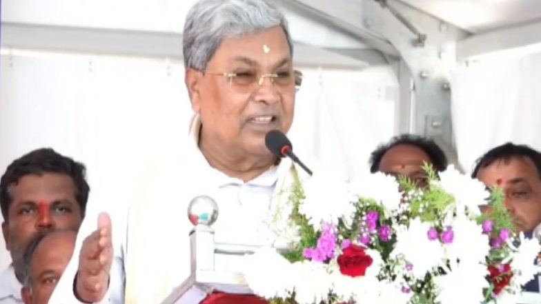India News | Sack CEC, File Criminal Case to Protect Autonomy of Election Commission: Siddaramaiah