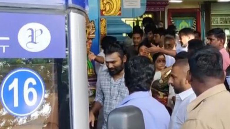 Entertainment News | Dhanush Visits Palani Dhandayuthapani Swamy Temple with Family