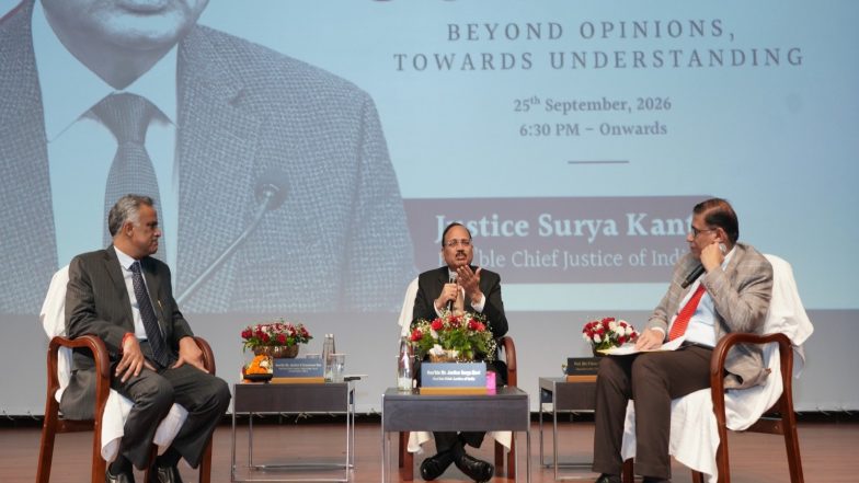 India News | CJI Surya Kant Holds First-ever Open Interaction with Law Students at CNLU Patna