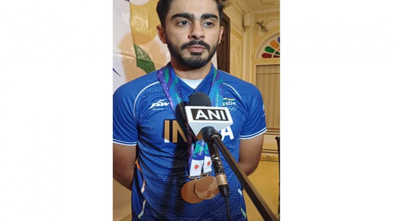 Sports News | Asian Games 2026: Anantjeet Naruka Credits Parents After Winning Two Bronze Medals