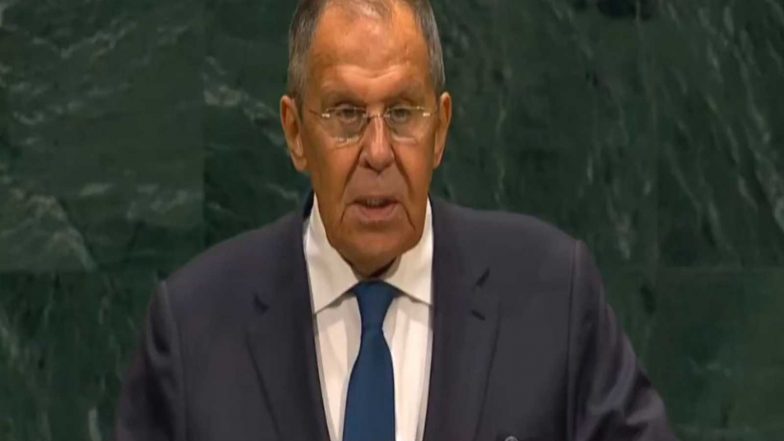 World News | Russian Foreign Minister Sergey Lavrov Bats for New Delhi, Backs India's Permanent UNSC Bid at UNGA