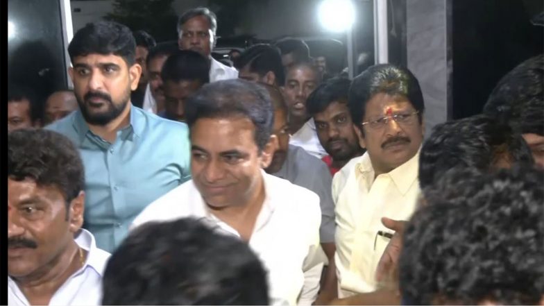 Entertainment News | Telangana: KTR Watches Nani's Latest Release 'The Paradise' in Cinema Hall