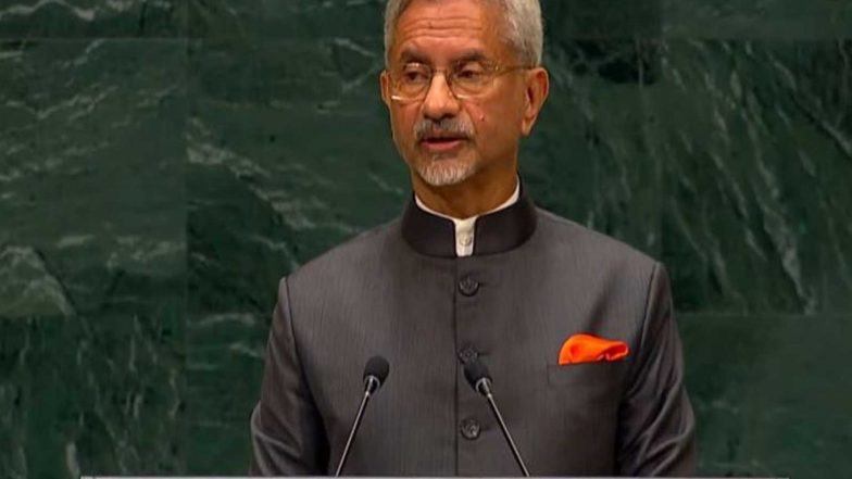 World News | EAM Jaishankar Highlights AI Role in Human Empowerment at UNGA, Says Nations Can Shape Own AI Ecosystems