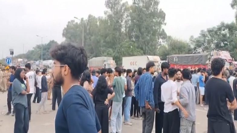 India News | Punjab: Protests Erupt in Phagwara over Alleged Rape of Student; Protesters Block Chandigarh-Amritsar Highway