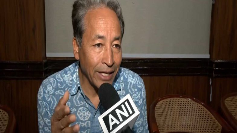 India News | Delhi: Sonam Wangchuk Marks One Year Since NSA Detention, Sets Oct 2 Deadline over Sixth Schedule Demands 